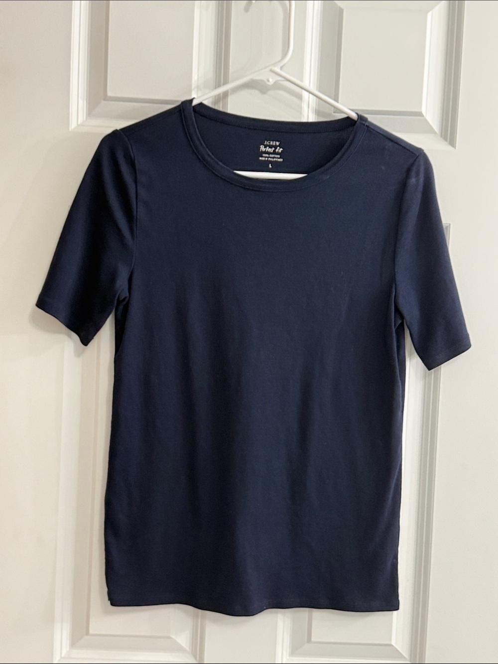 J. Crew Perfect Fit Short-Sleeve Crewneck Tee